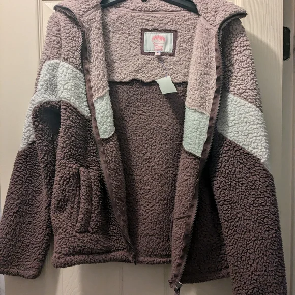 Member's Mark Zip Up Sherpa | size small - Picture 2 of 4